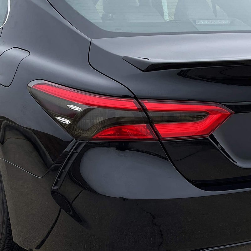 SlickMod PreCut Vinyl Smoke Tint for 2018-2022 Toyota Camry Tail Light (4. Turn Signal & Reverse, 20% Dark Smoke), TOY-CAM-1822-TL - Image 4